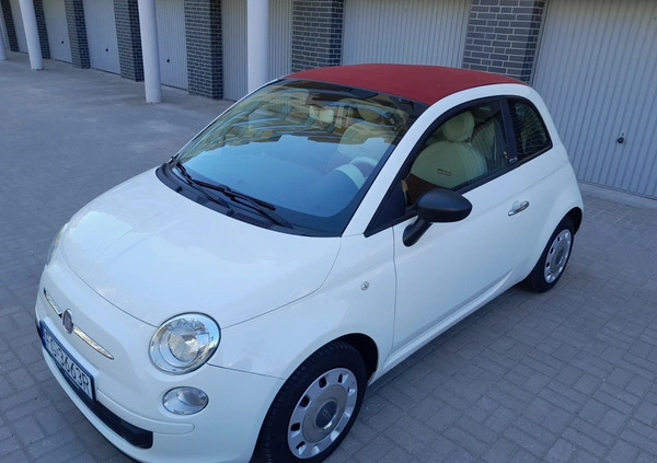 Fiat 500 cena 19900 przebieg: 165730, rok produkcji 2010 z Tykocin małe 352